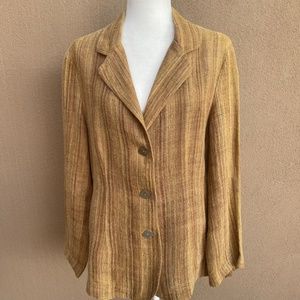 Beautiful Hand Woven Hemp/Linen Jacket/Tunic from DANCING LADIES! Size Medium